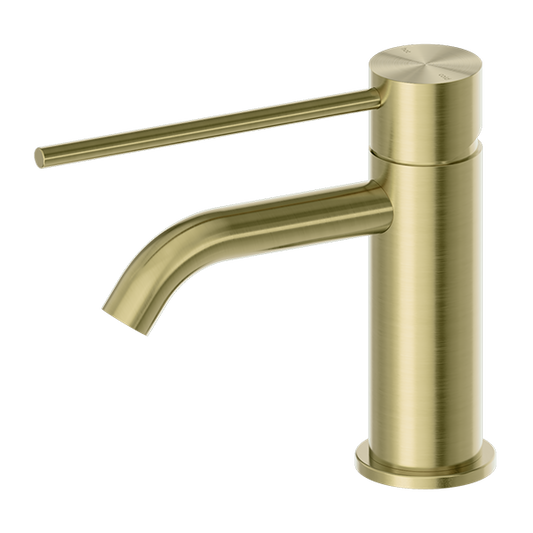 MECCA CARE BASIN MIXER BRUSHED GOLD