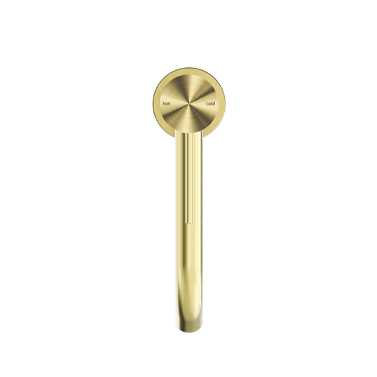 MECCA MID TALL BASIN MIXER BRUSHED GOLD