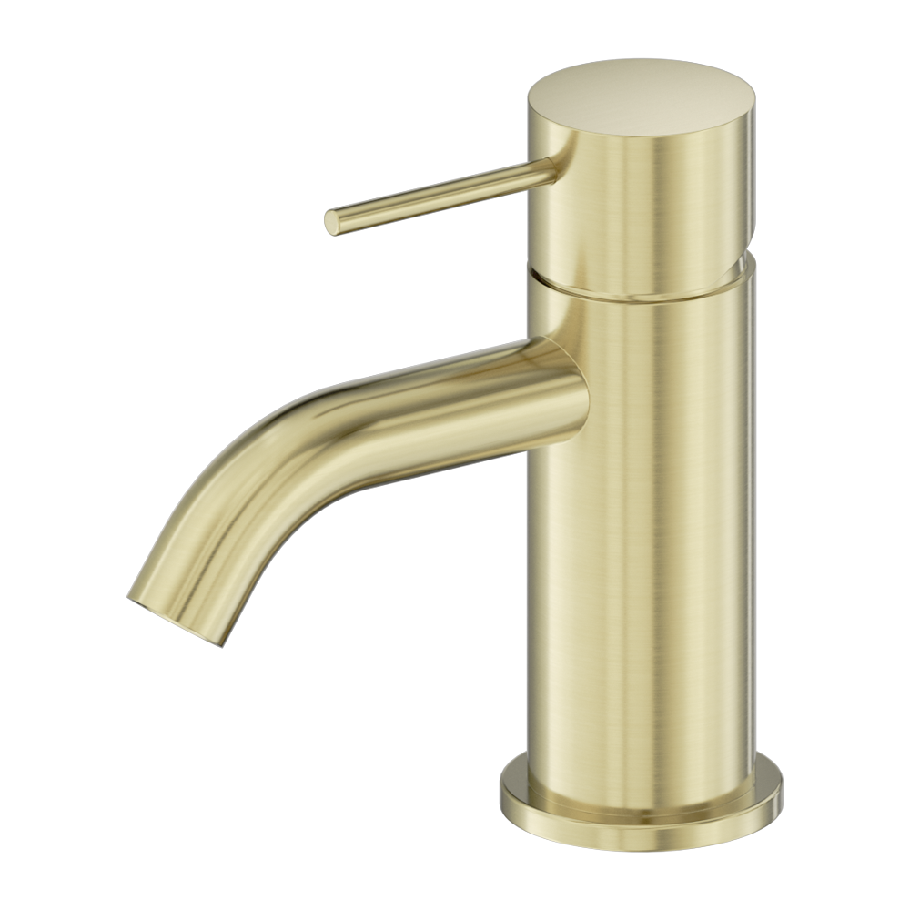 MECCA MINI BASIN MIXER BRUSHED GOLD
