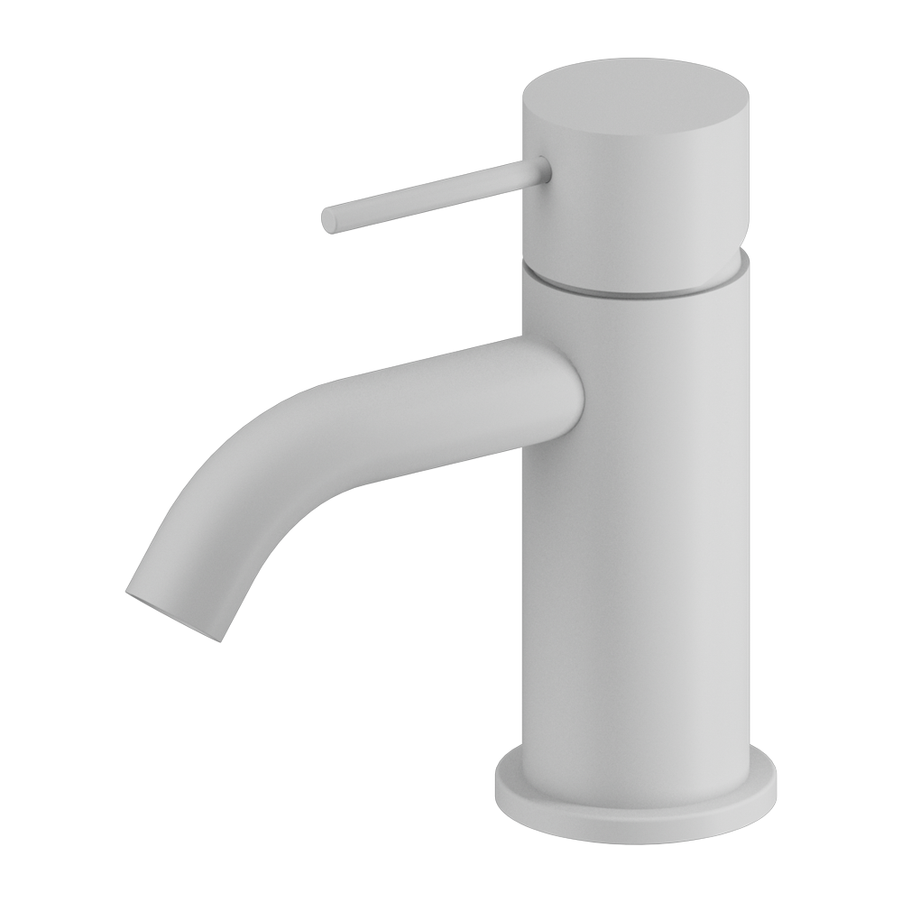 MECCA MINI BASIN MIXER MATTE WHITE