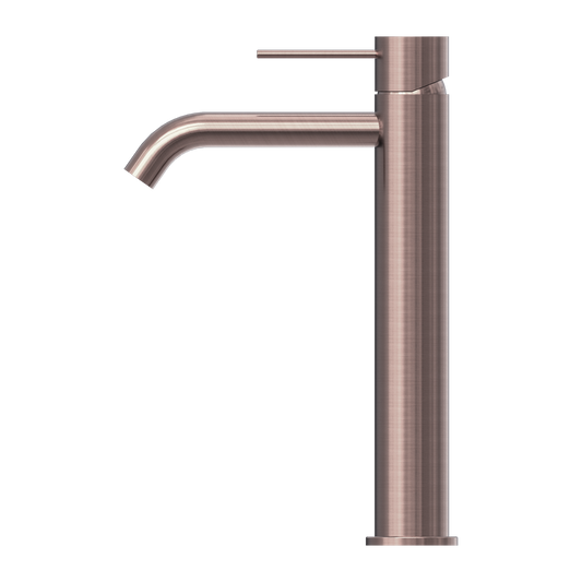 MECCA TALL BASIN MIXER BRUSHED BRONZE
