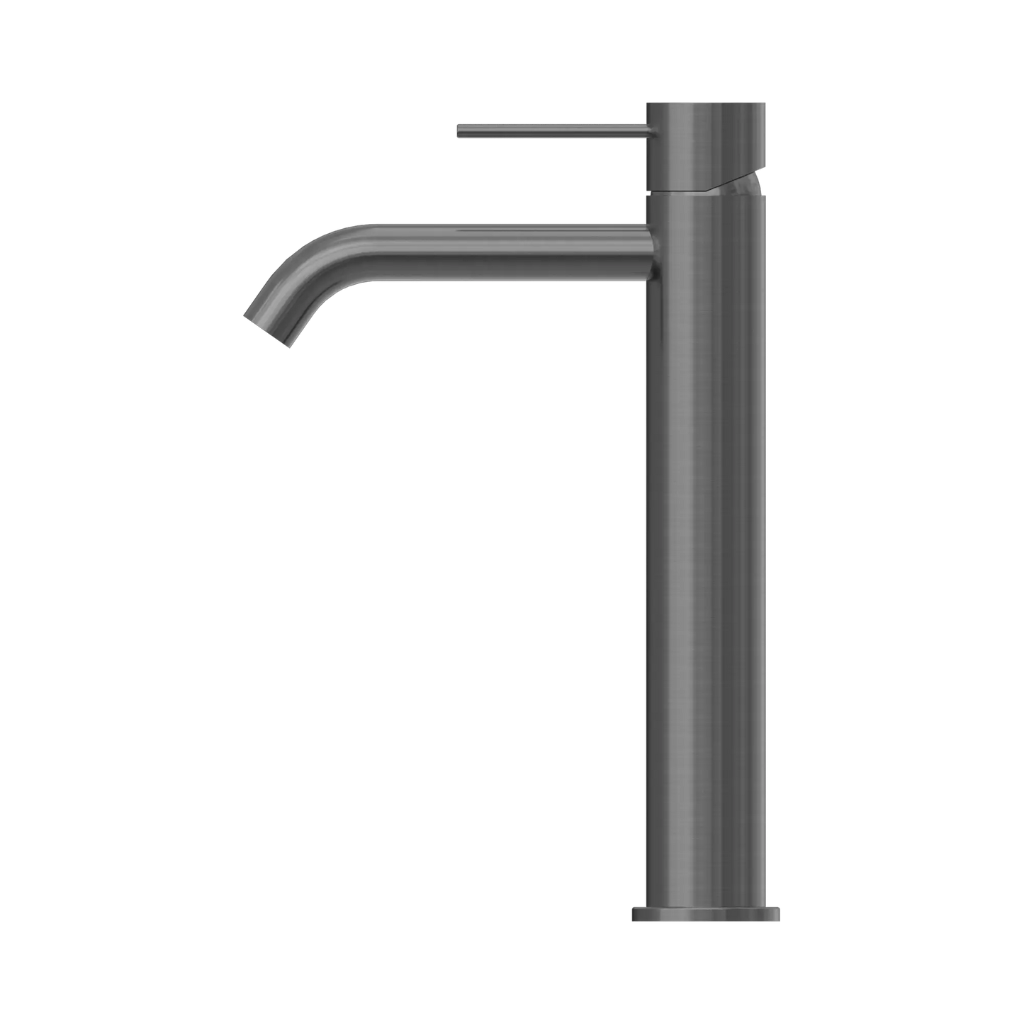 MECCA TALL BASIN MIXER GUN METAL