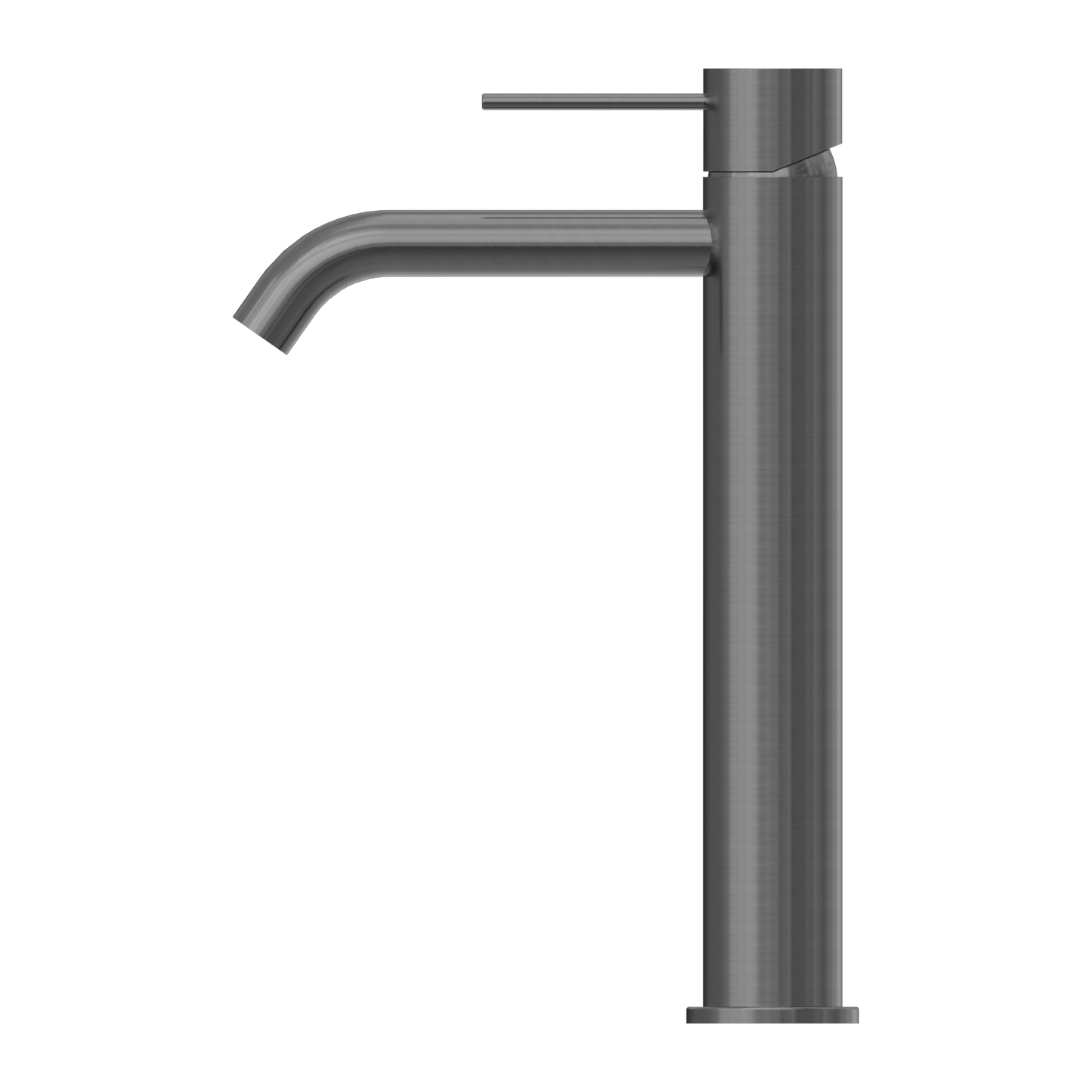 MECCA TALL BASIN MIXER GUN METAL GREY