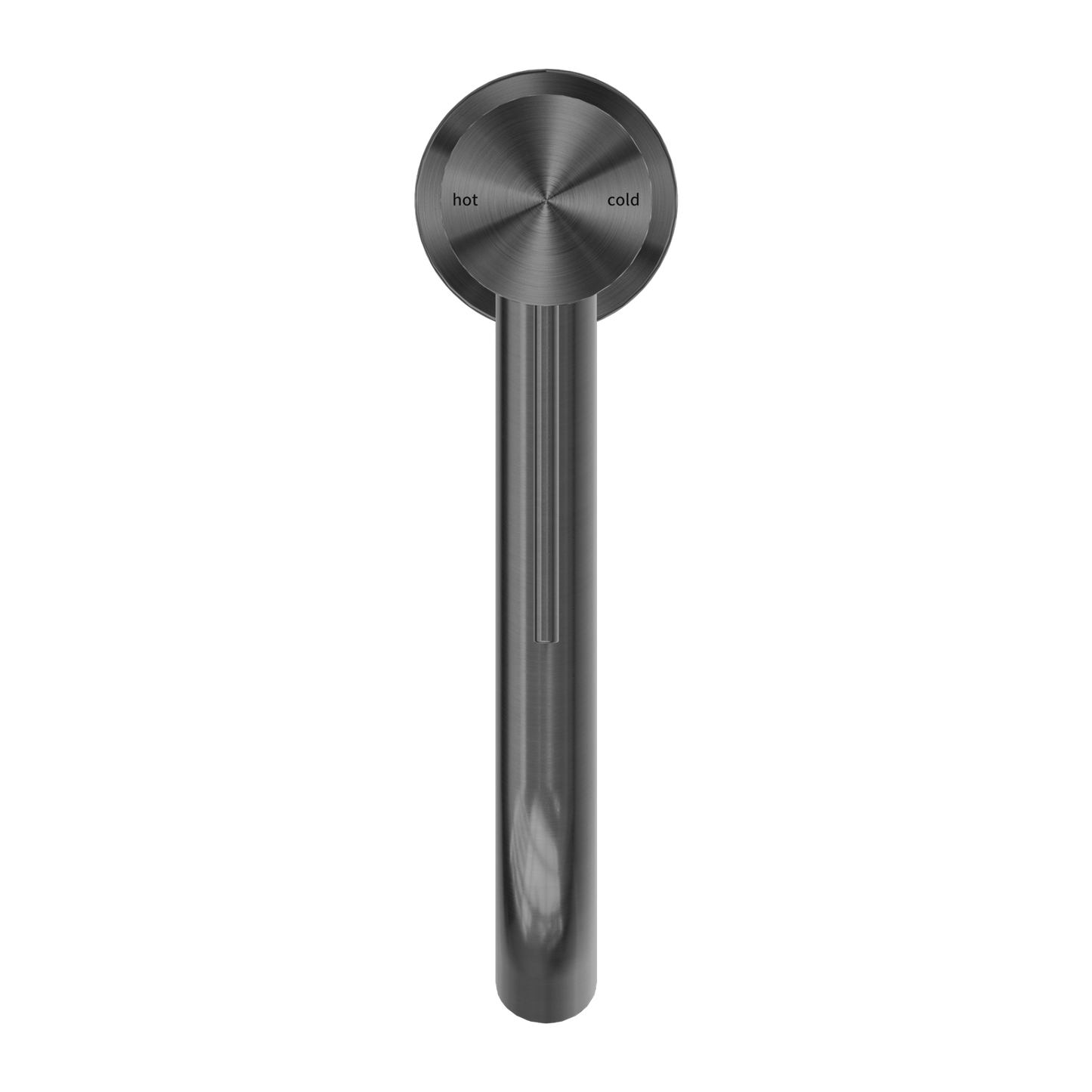 MECCA TALL BASIN MIXER GUN METAL GREY
