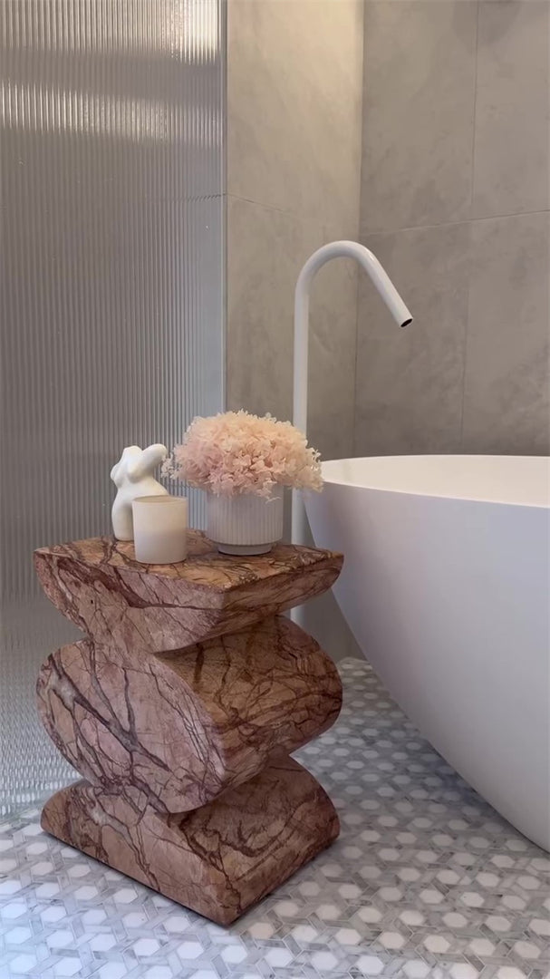 MECCA FREESTANDING BATH SPOUT ONLY MATTE WHITE