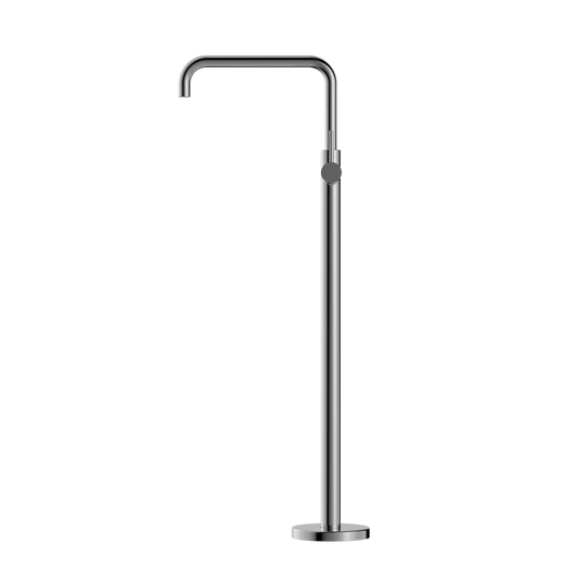 MECCA FREESTANDING BATH MIXER SQUARE SHAPE CHROME