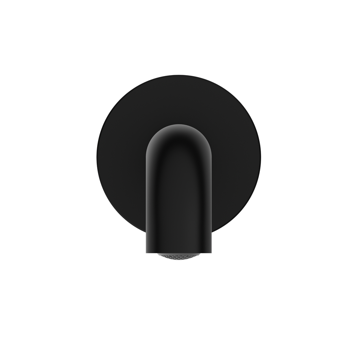 MECCA BASIN/BATH SPOUT ONLY 120/160/185/230/260MM MATTE BLACK