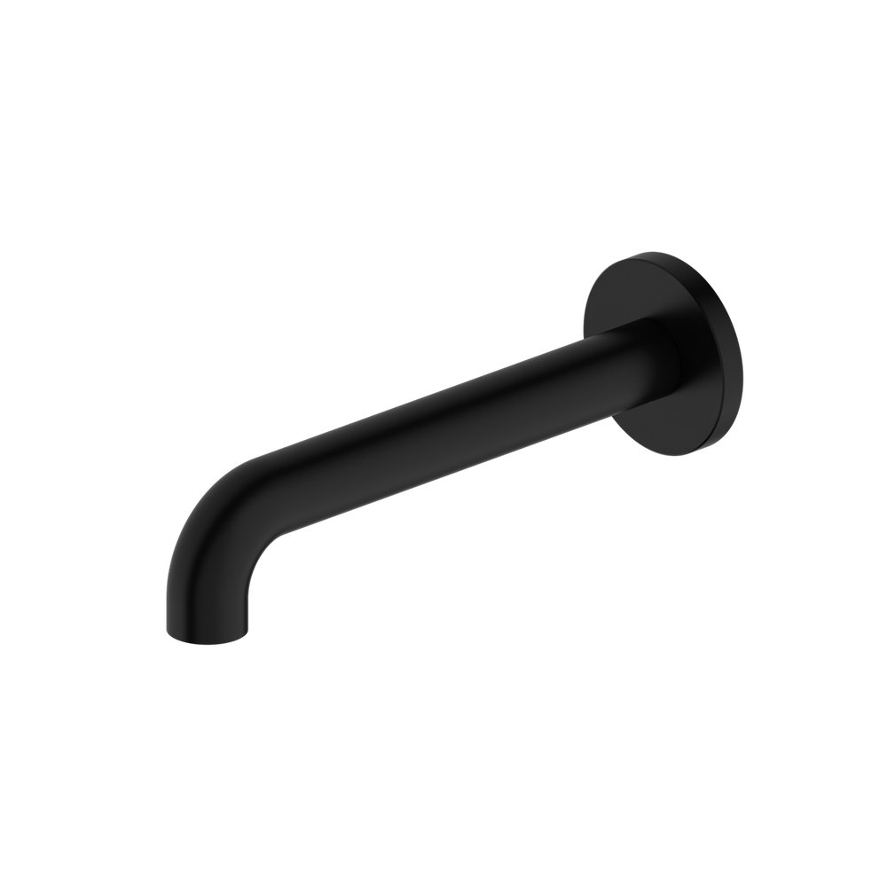 MECCA BASIN/BATH SPOUT ONLY 120/160/185/230/260MM MATTE BLACK