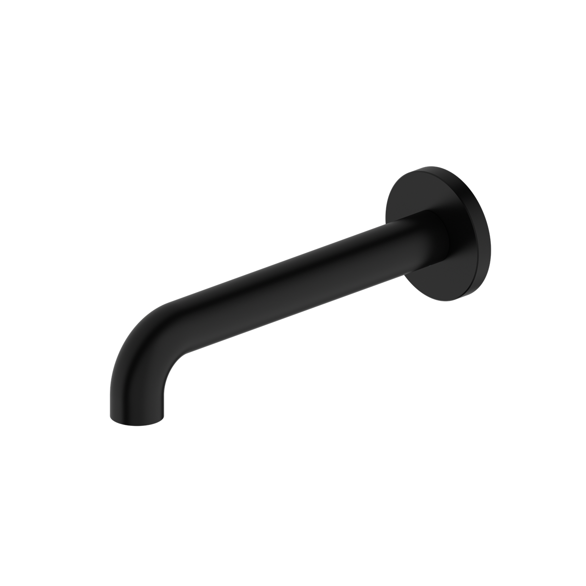 MECCA BASIN/BATH SPOUT ONLY 120/160/185/230/260MM MATTE BLACK