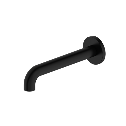 MECCA BASIN/BATH SPOUT ONLY 120/160/185/230/260MM MATTE BLACK