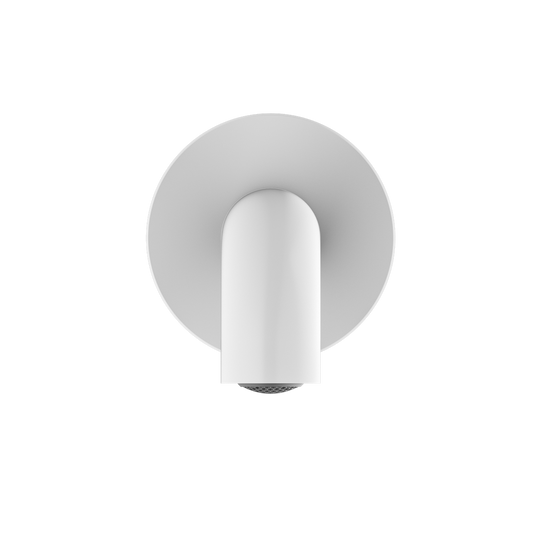 MECCA BASIN/BATH SPOUT ONLY 120/160/185/230/260MM MATTE WHITE