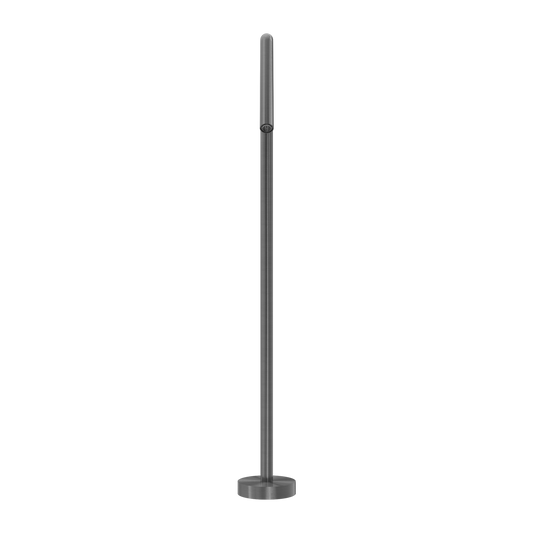 MECCA FREESTANDING BATH SPOUT ONLY GUN METAL GREY