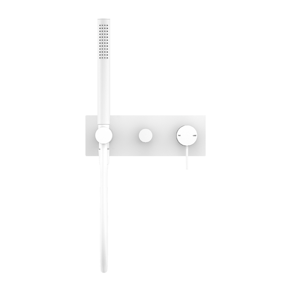 MECCA SHOWER MIXER DIVERTOR SYSTEM MW (NR221903EMW) MATTE WHITE