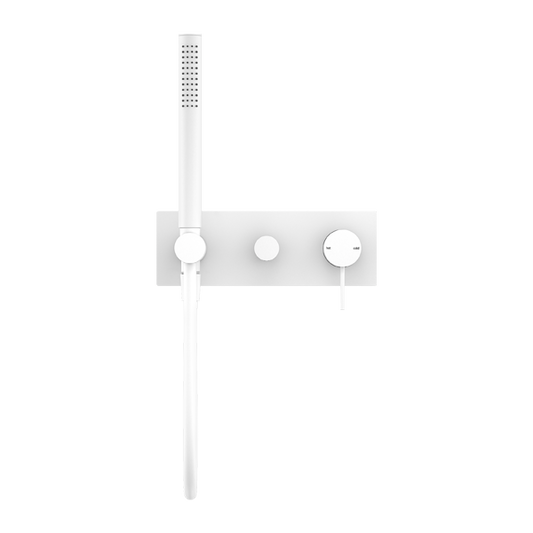 MECCA SHOWER MIXER DIVERTOR SYSTEM MW (NR221903EMW) MATTE WHITE