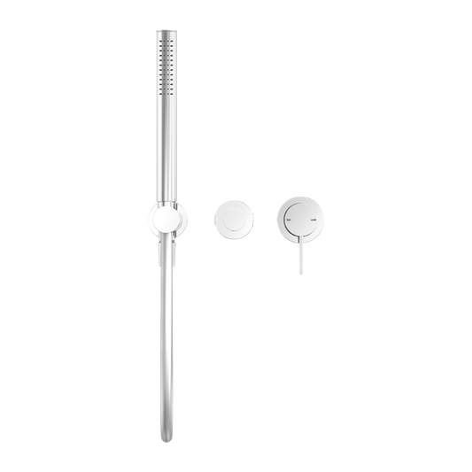 MECCA SHOWER MIXER DIVERTOR SYSTEM SEPARATE BACK PLATE CH (NR221903FCH) CHROME