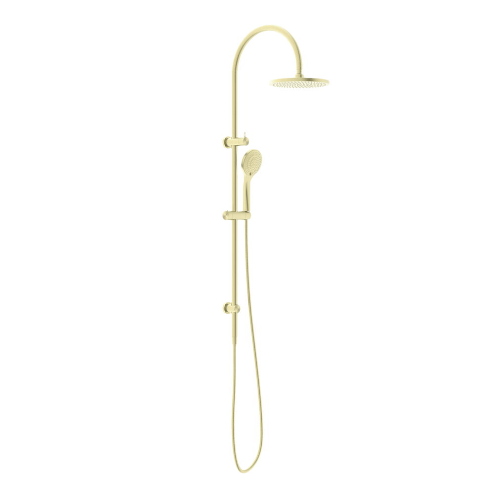MECCA TWIN SHOWER WITH AIR SHOWER BRUSHED GOLD