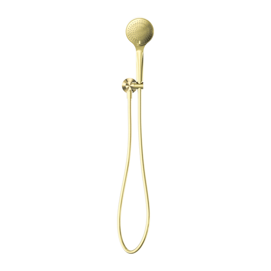 MECCA SHOWER ON BRACKET WITH AIR SHOWER CHROME (NR221905CH) BRUSHED GOLD
