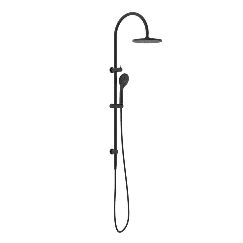MECCA TWIN SHOWER WITH AIR SHOWER MATTE BLACK