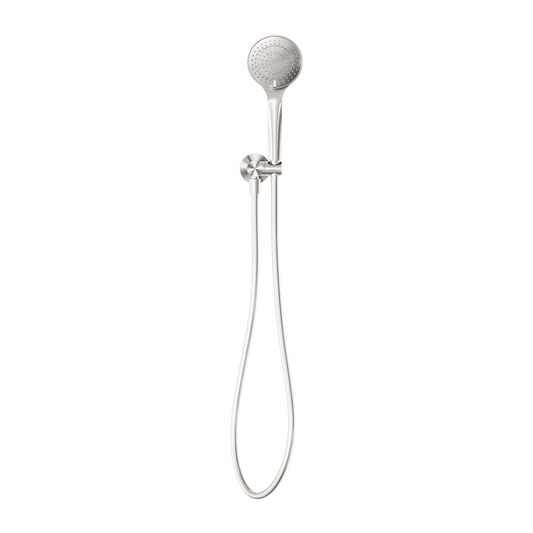 MECCA SHOWER ON BRACKET WITH AIR SHOWER CHROME (NR221905CH) BRUSHED NICKEL