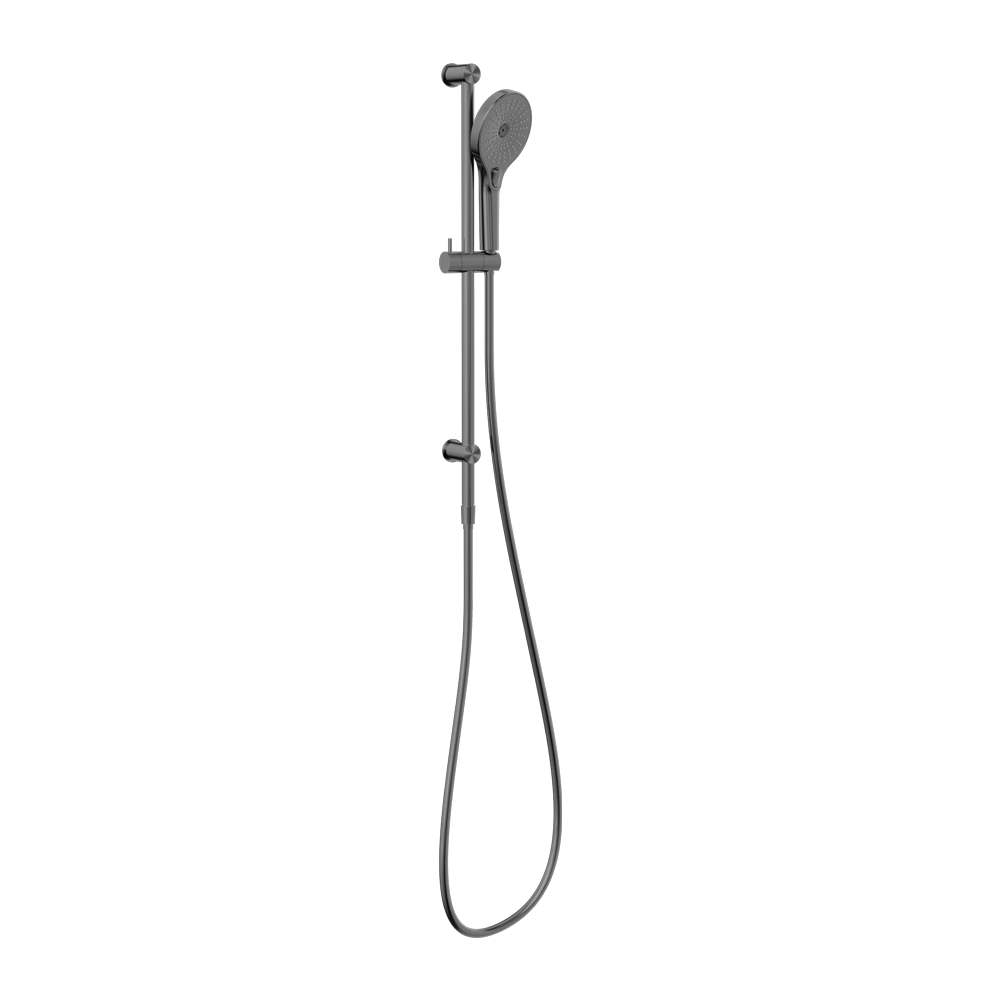 MECCA SHOWER RAIL GUN METAL GREY