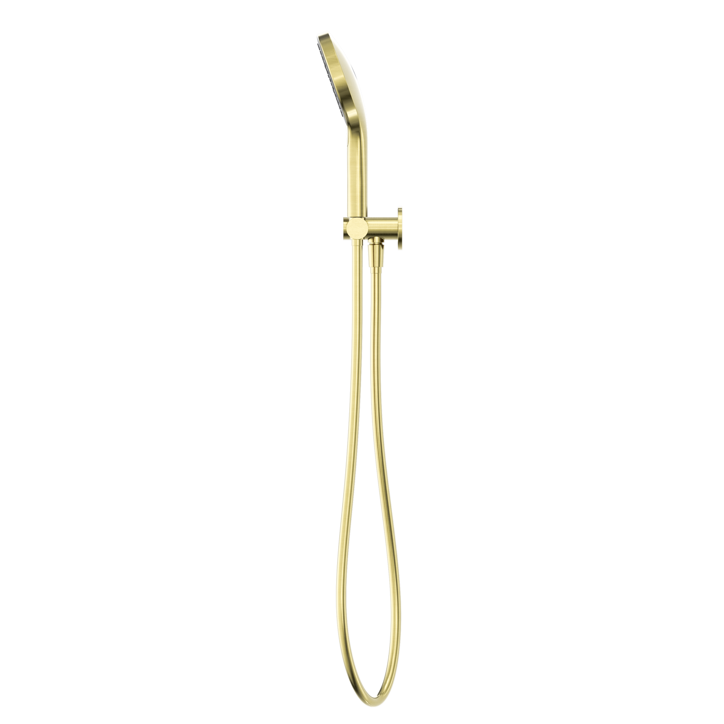 MECCA SHOWER ON BRACKET WITH AIR SHOWER II BRUSHED GOLD