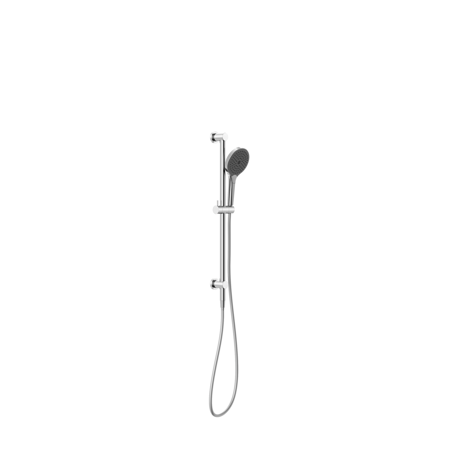 MECCA SHOWER RAIL WITH AIR SHOWER II CHROME