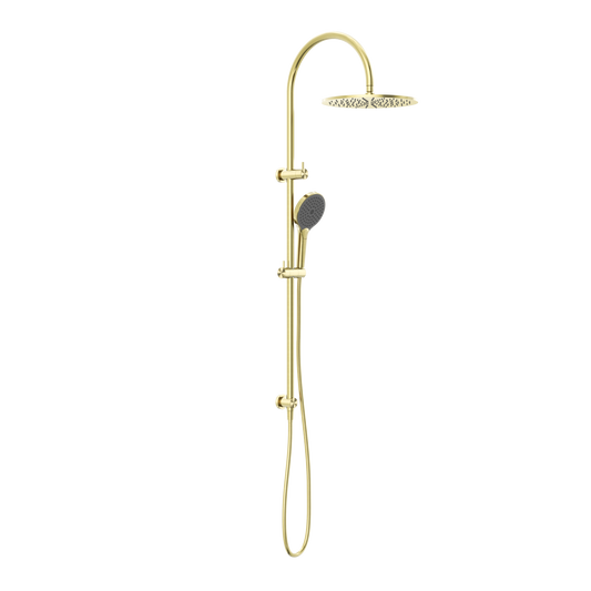 MECCA TWIN SHOWER WITH AIR SHOWER II BRUSHED GOLD
