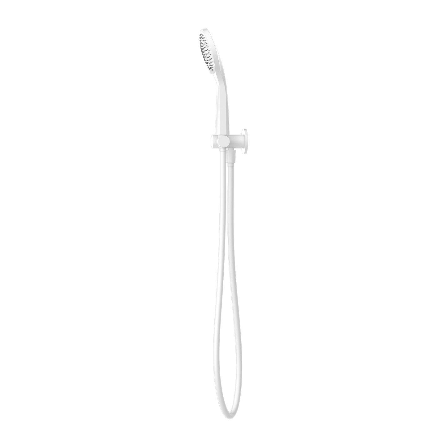 MECCA SHOWER ON BRACKET WITH AIR SHOWER CHROME (NR221905CH) MATTE WHITE