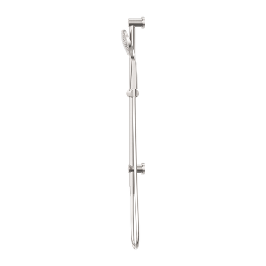 MECCA SHOWER RAIL WITH AIR SHOWER BRUSHED NICKEL