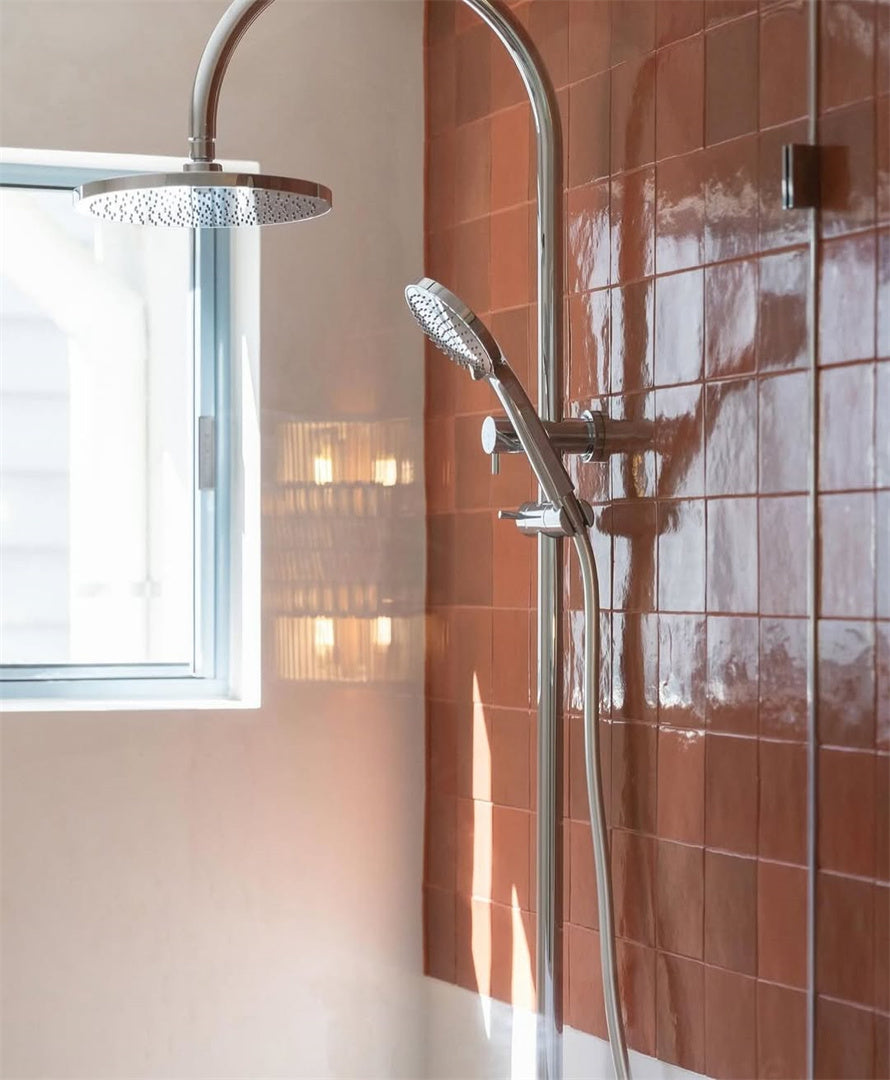 MECCA TWIN SHOWER WITH AIR SHOWER CHROME