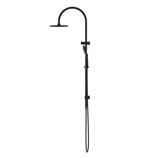 MECCA TWIN SHOWER WITH AIR SHOWER MATTE BLACK