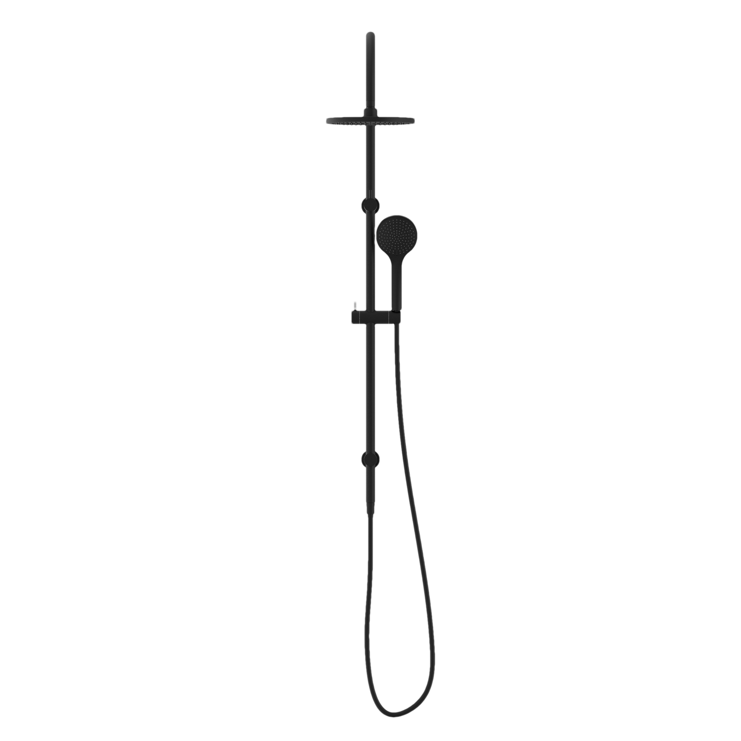 MECCA TWIN SHOWER WITH AIR SHOWER MATTE BLACK