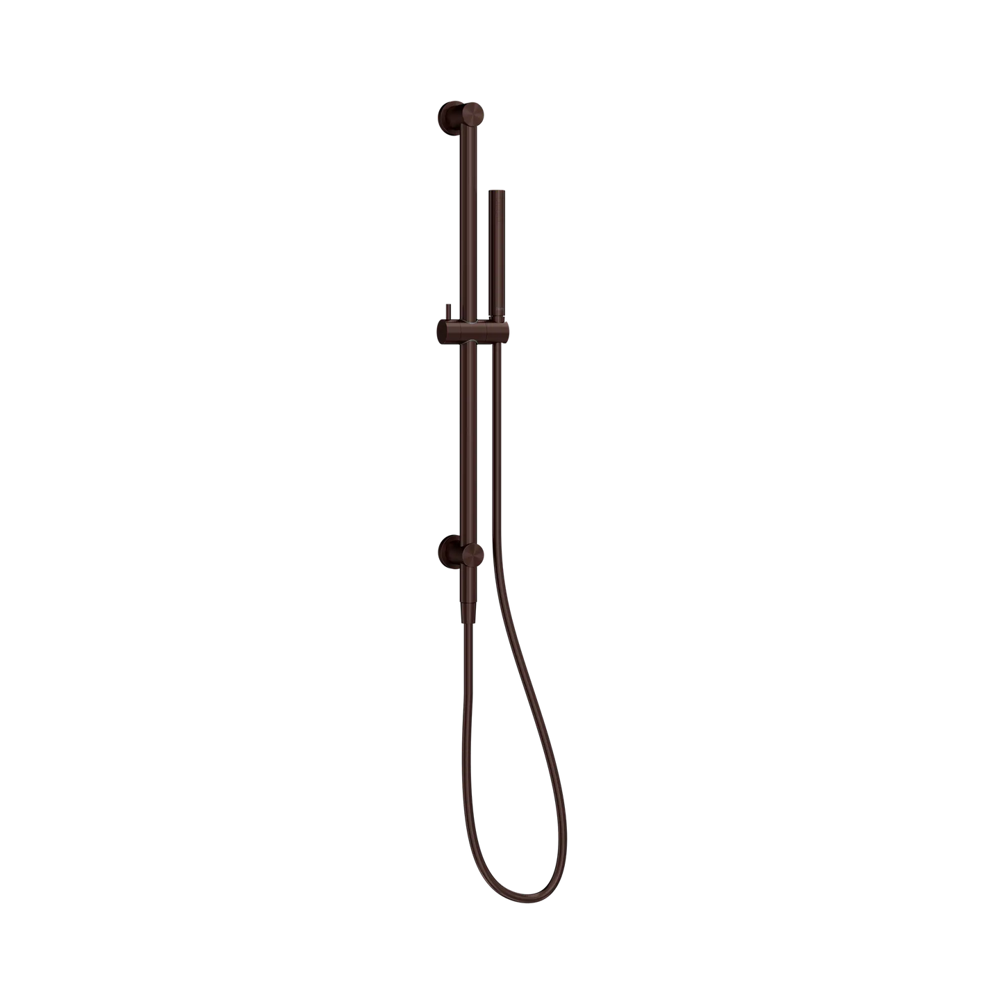 Mecca Shower Rail With Slim Hand Shower Rome Bronze