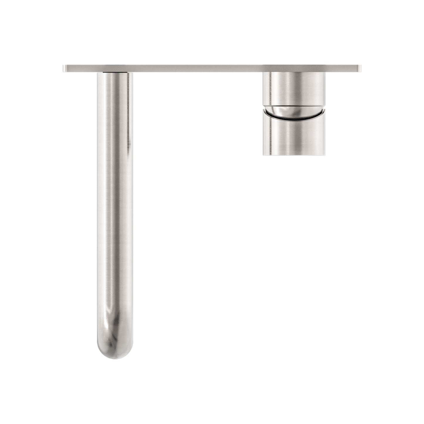 MECCA WALL BASIN/BATH MIXER 120/160/185/230/260MM BRUSHED NICKEL