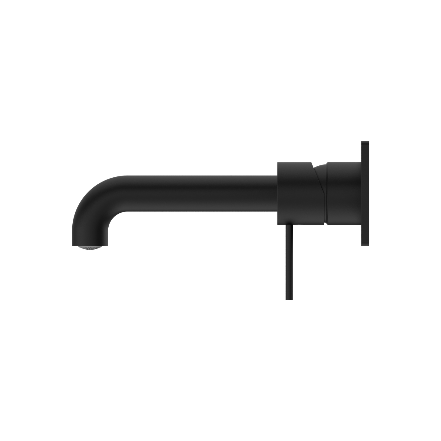 MECCA WALL BASIN/BATH MIXER 120/160/185/230/260MM MATTE BLACK