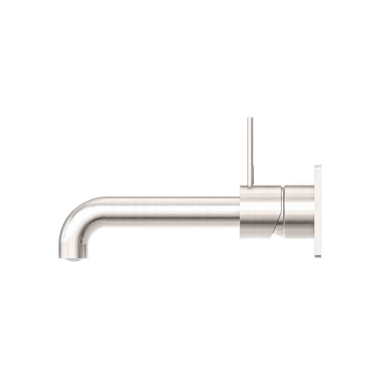 MECCA WALL BASIN/BATH MIXER HANDLE UP 120/160/185/230/260MM BRUSHED NICKEL