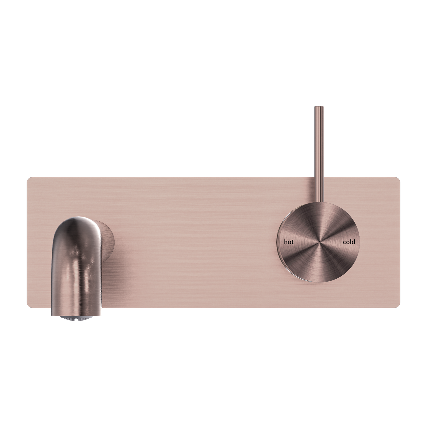 MECCA WALL BASIN/BATH MIXER HANDLE UP 120/160/185/230/260MM BRUSHED BRONZE