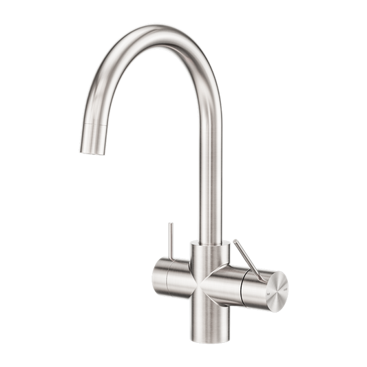 MECCA 3 WAY FILTERED MIXER TAP BRUSHED NICKEL