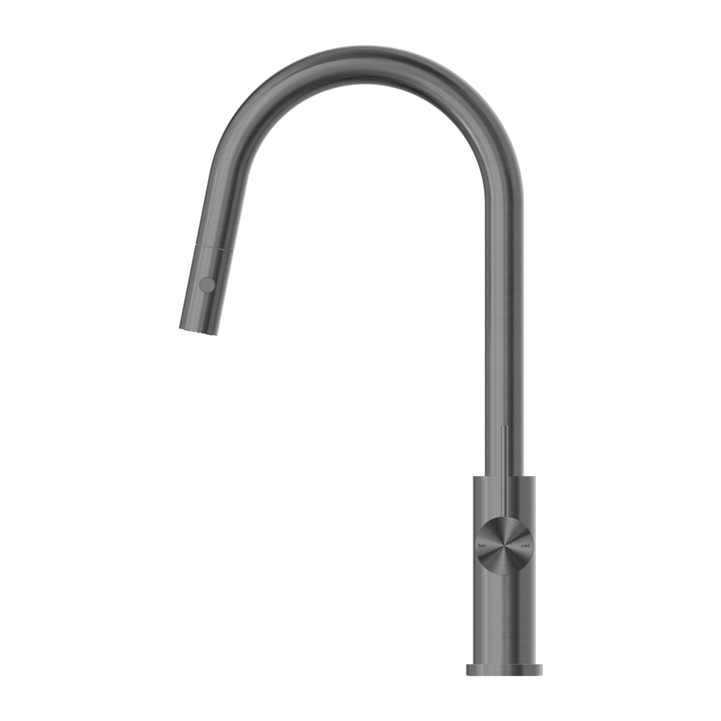 MECCA PULL OUT SINK MIXER WITH VEGIE SPRAY FUNCTION GUN METAL GREY