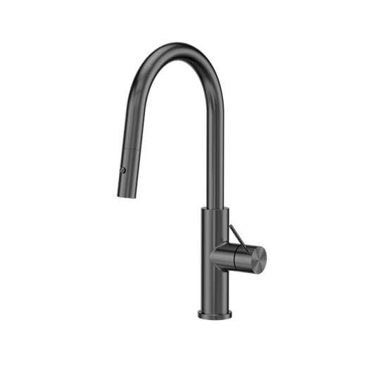 MECCA SMART SENSOR PULL OUT KITCHEN MIXER GUN METAL