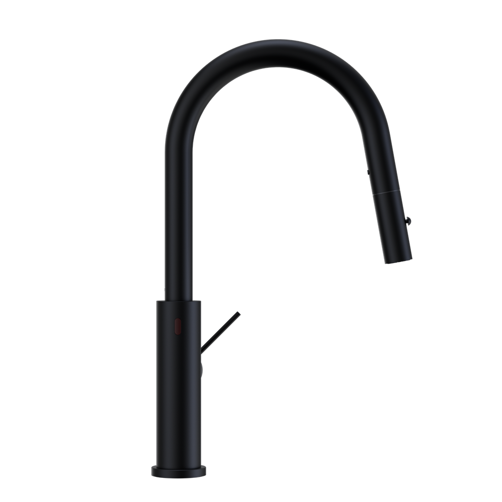 MECCA SMART SENSOR PULL OUT KITCHEN MIXER MATTE BLACK