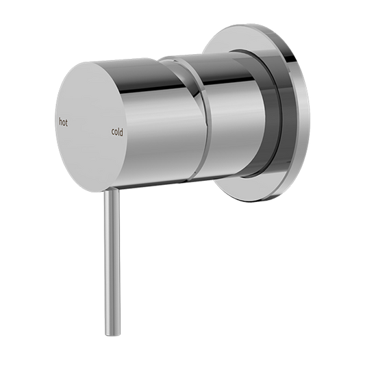 MECCA SHOWER MIXER 60MM PLATE CHROME