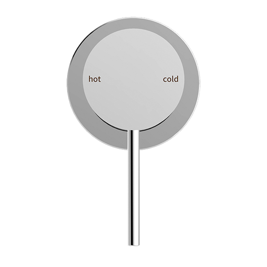 MECCA SHOWER MIXER 60MM PLATE CHROME