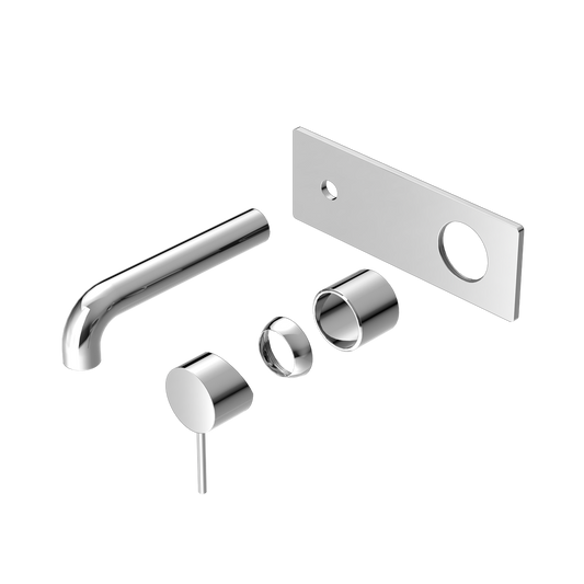 MECCA WALL BASIN/BATH MIXER 120/160/185/230/260MM TRIM KITS ONLY CHROME