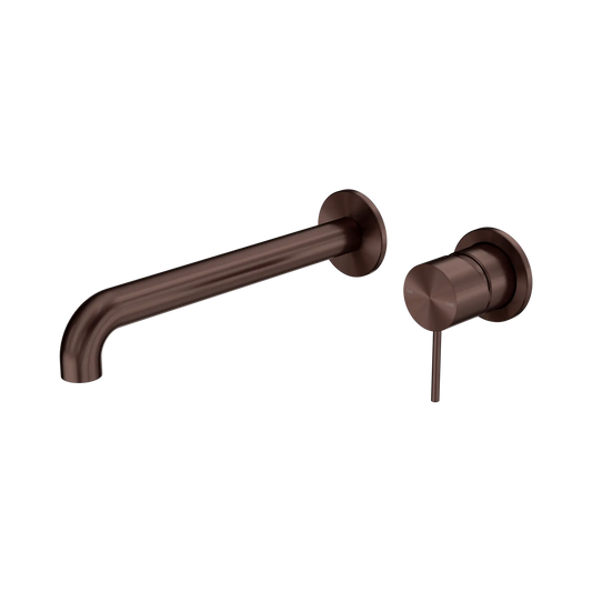 Mecca Wall Basin/Bath Mixer Separate Back Plate 160/185/230mm Rome Bronze
