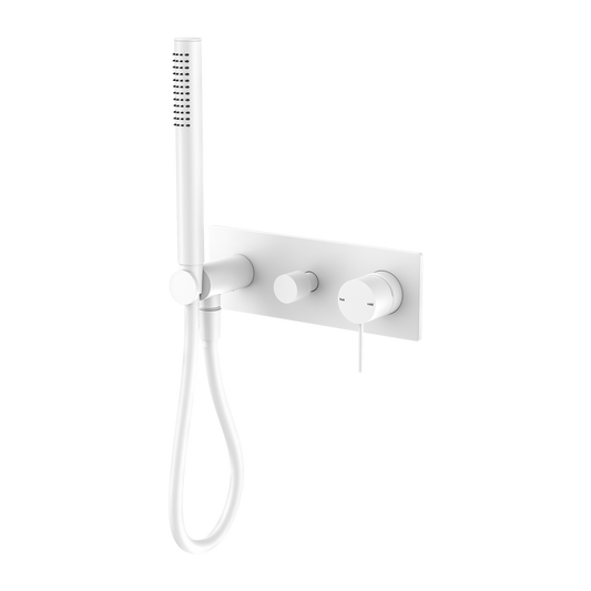 MECCA SHOWER MIXER DIVERTOR SYSTEM MATTE WHITE