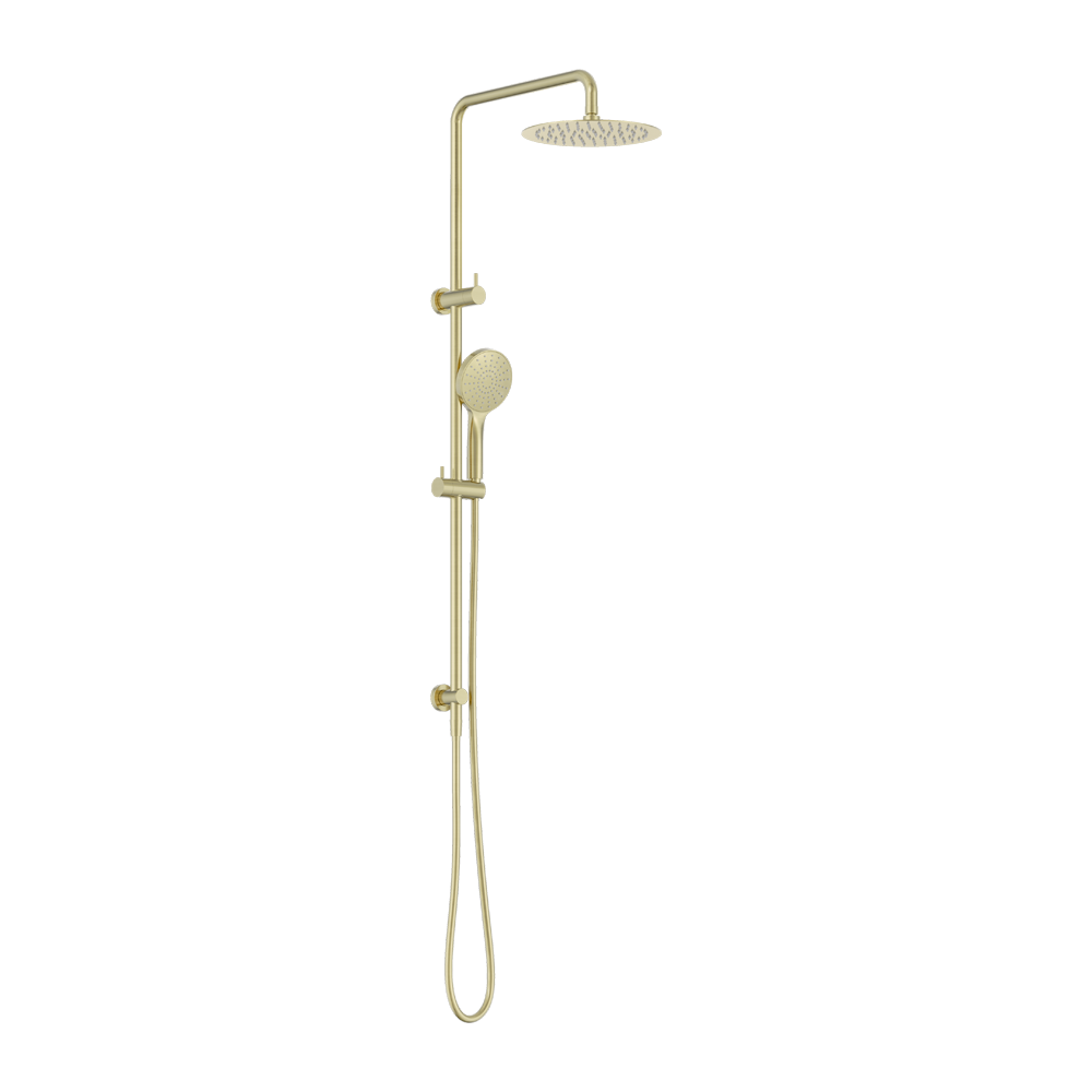 DOLCE II TWIN SHOWER BRUSHED GOLD