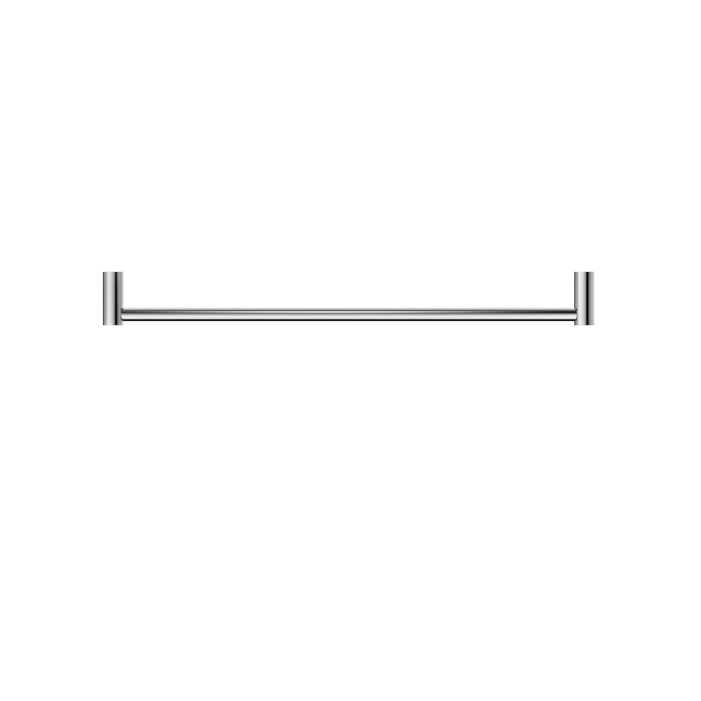 NEW MECCA SINGLE TOWEL RAIL 600/800MM CHROME