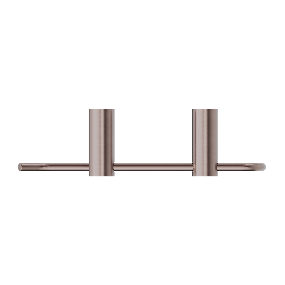 NEW MECCA HAND TOWEL RAIL BRUSHED BRONZE