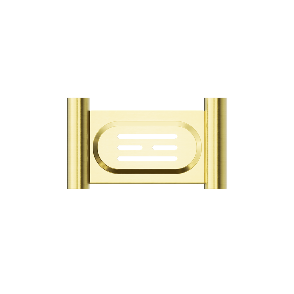 NEW MECCA SOAP DISH HOLDER BRUSHED GOLD